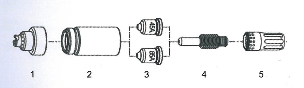 Elektrode 45 - 85 A