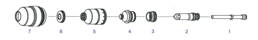 Elektrode, 260 amperer