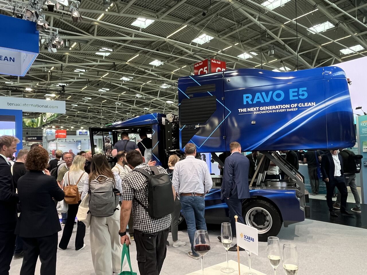 Ravo E5 elektrisk 5 m³ fejemaskine - Billede 4