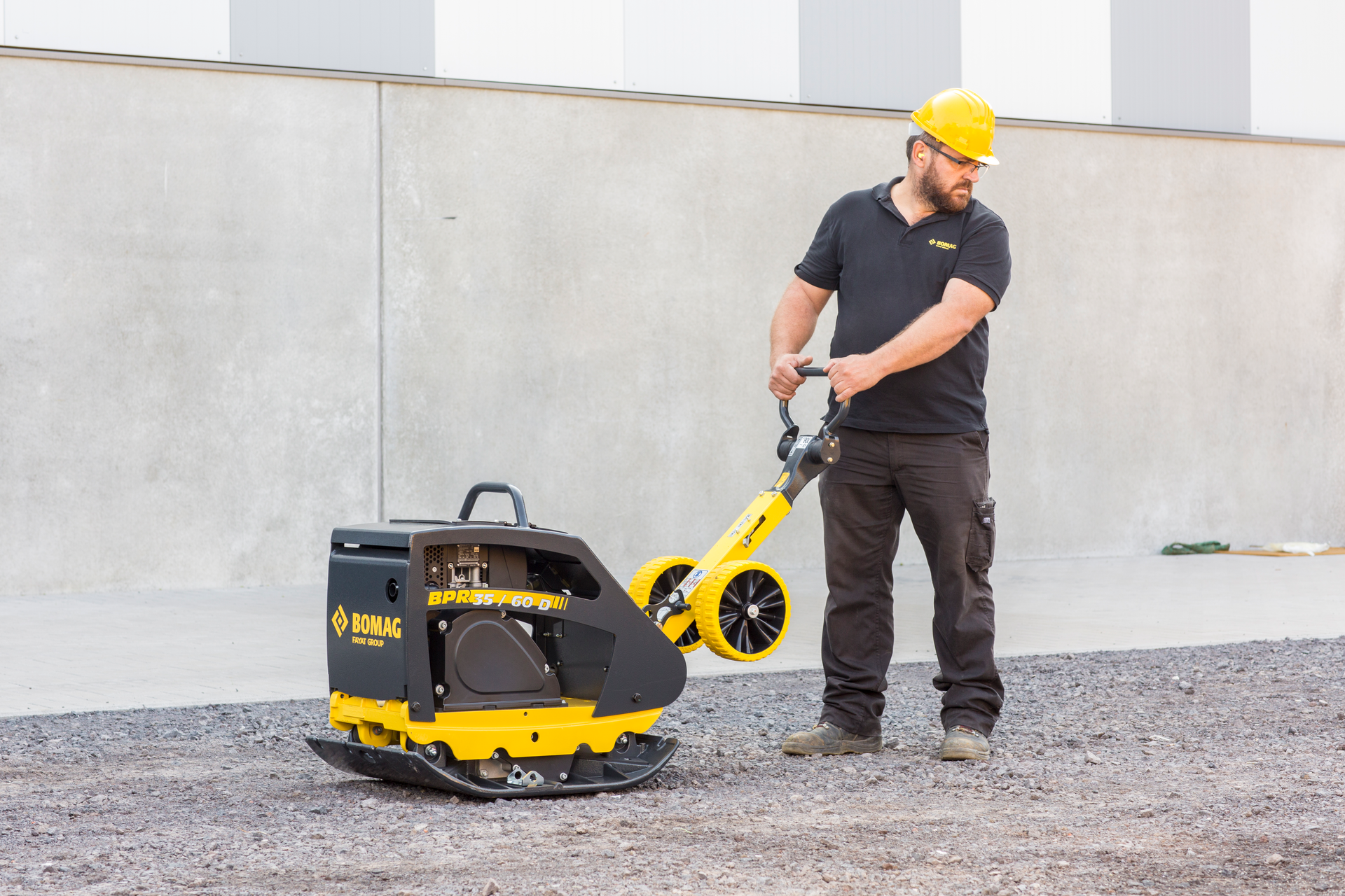 Bomag BPR 35/60 D (225 kg) vibrationsplade frem/bak - Billede 4