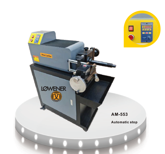Bremseskive- / tromleafdrejer AM-553 Automatisk stop Bremseskive- / tromleafdrejer AM-553 Automatisk stop