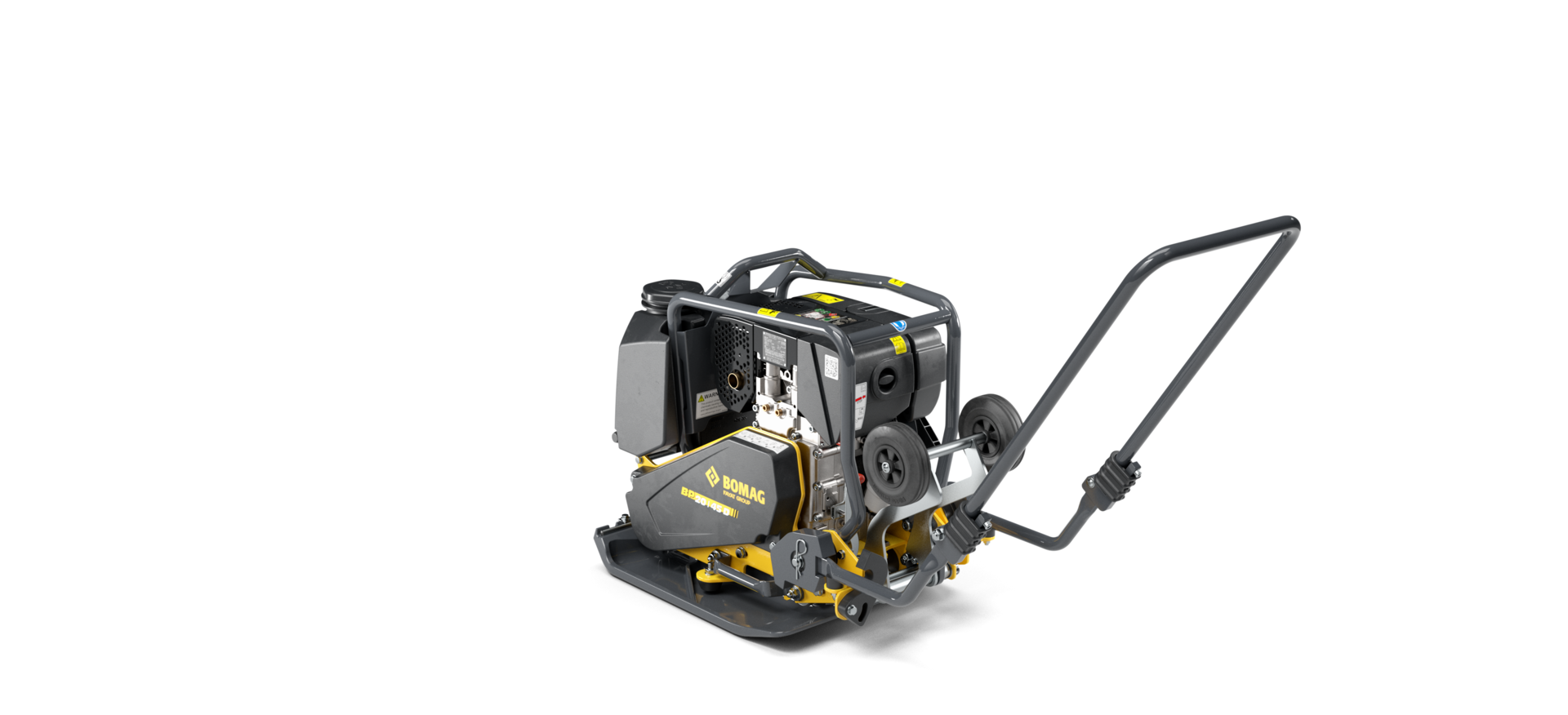 BOMAG BP 20/45 VIBRATIONSPLADE (92kg) - Billede 4