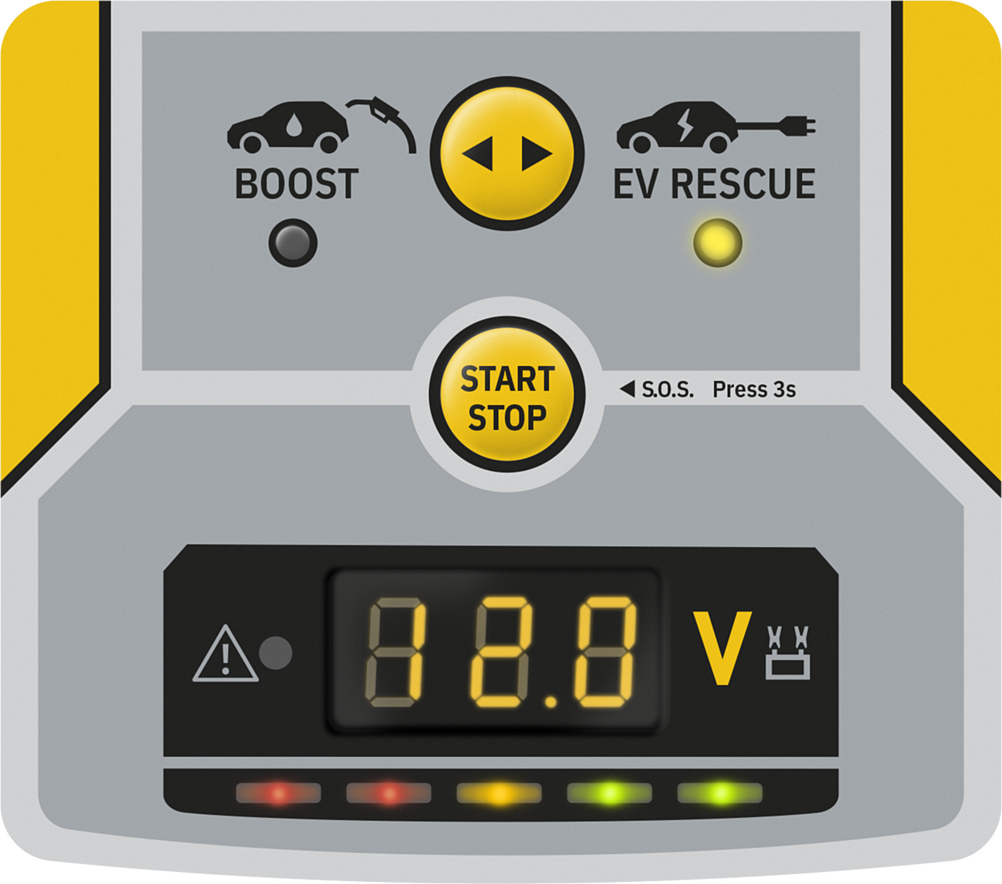 GYSCAP TWIN START, batteriløs 12 V booster - Billede 2